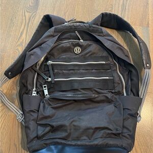 lululemon athletica Black Backpack